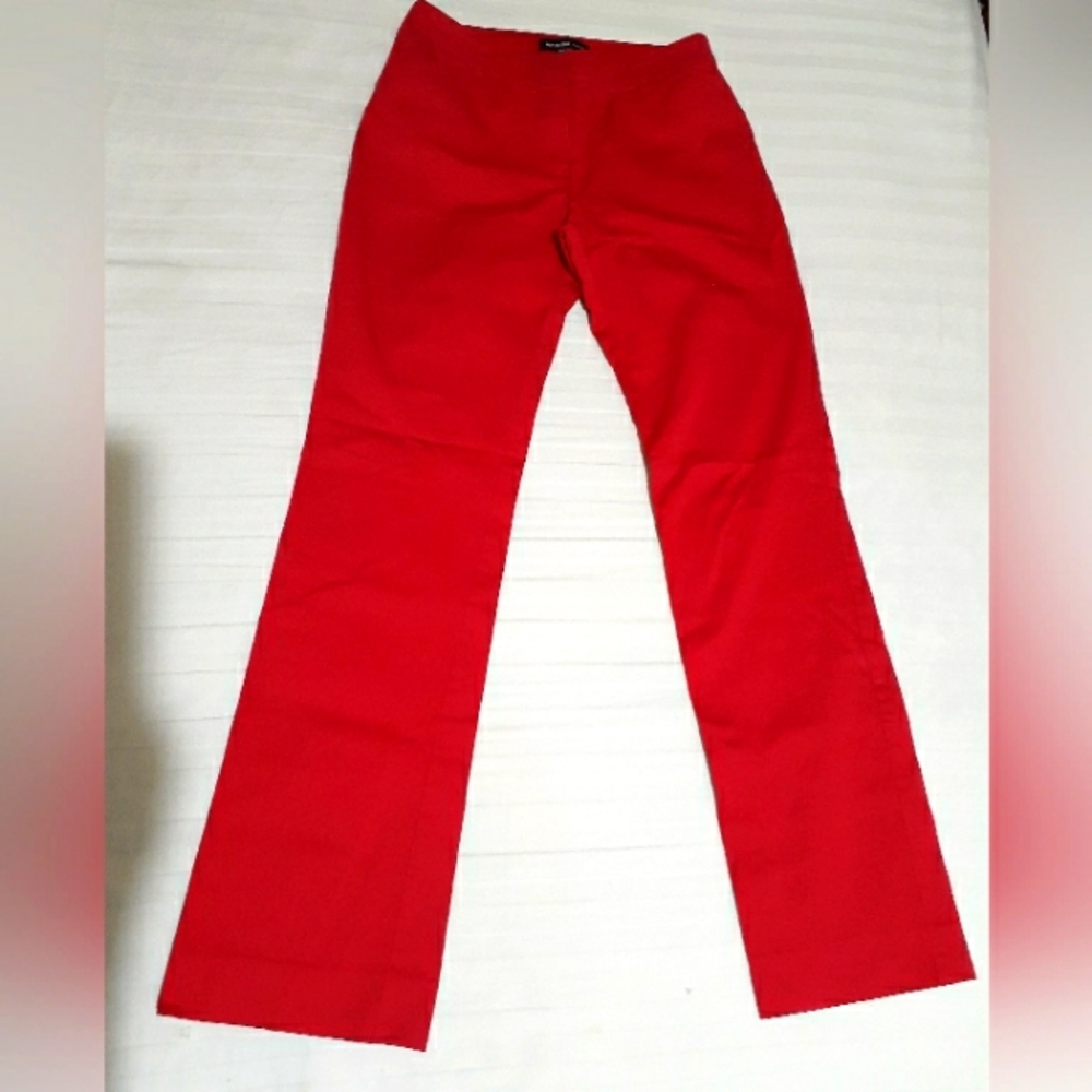 Cherry Red Size 2 Mango Basics Pants